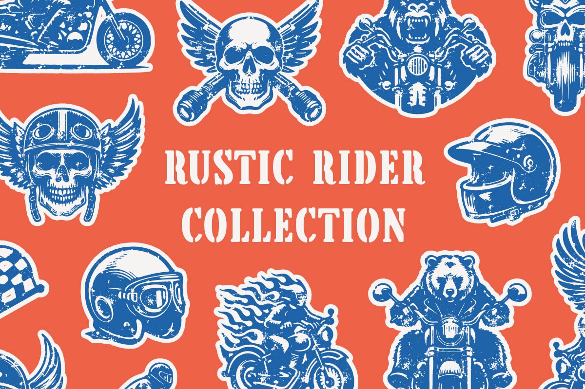Rustic Rider Illustrations