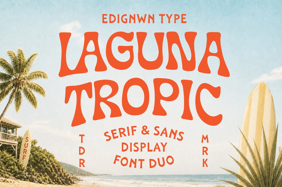 Laguna Tropic Font